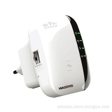300Mbps Wireless Repeater, Supports 2.4GHz WLAN Network with WPA2, WPA, WEP and WiFi Repeater